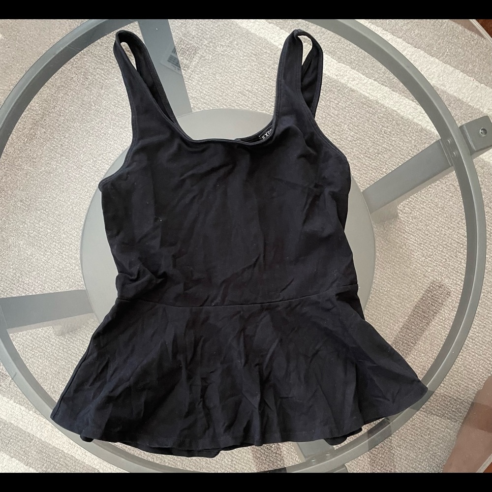 Express tank top, black size S